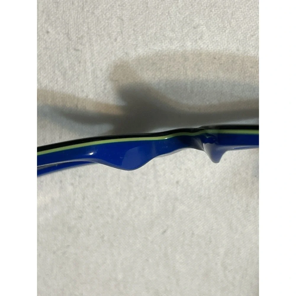 Ray-Ban RB 1535 3600 Black Blue Rectangle Eyeglasses Frames 46-16-125 11446